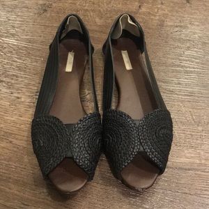 Ecote peep-toe flats 💕